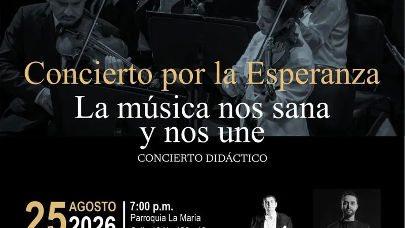 Concierto por la esperanza: la música nos sana y nos une – La María