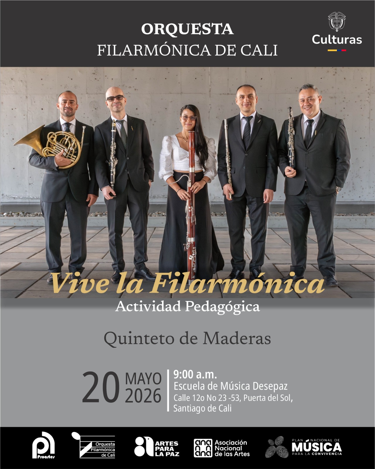 Quintento de Maderas – Cali