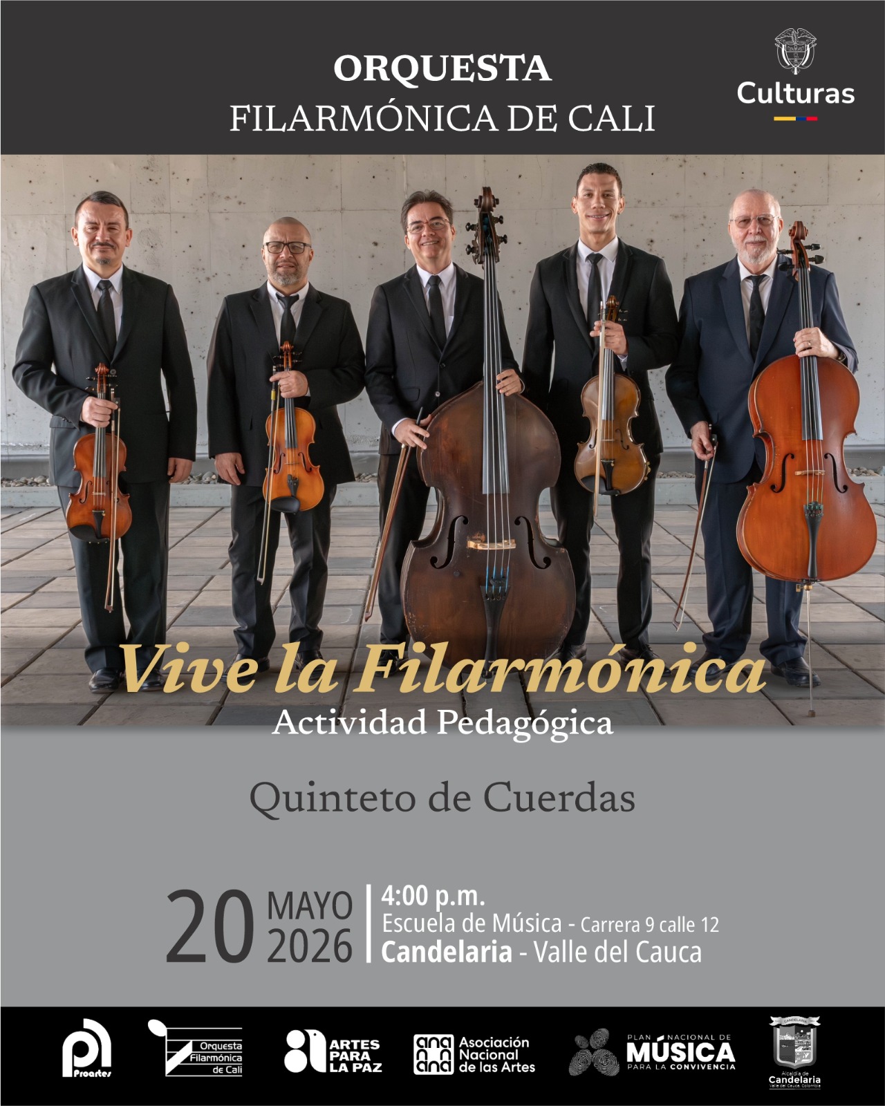 Quinteto de Cuerdas – Candelaria