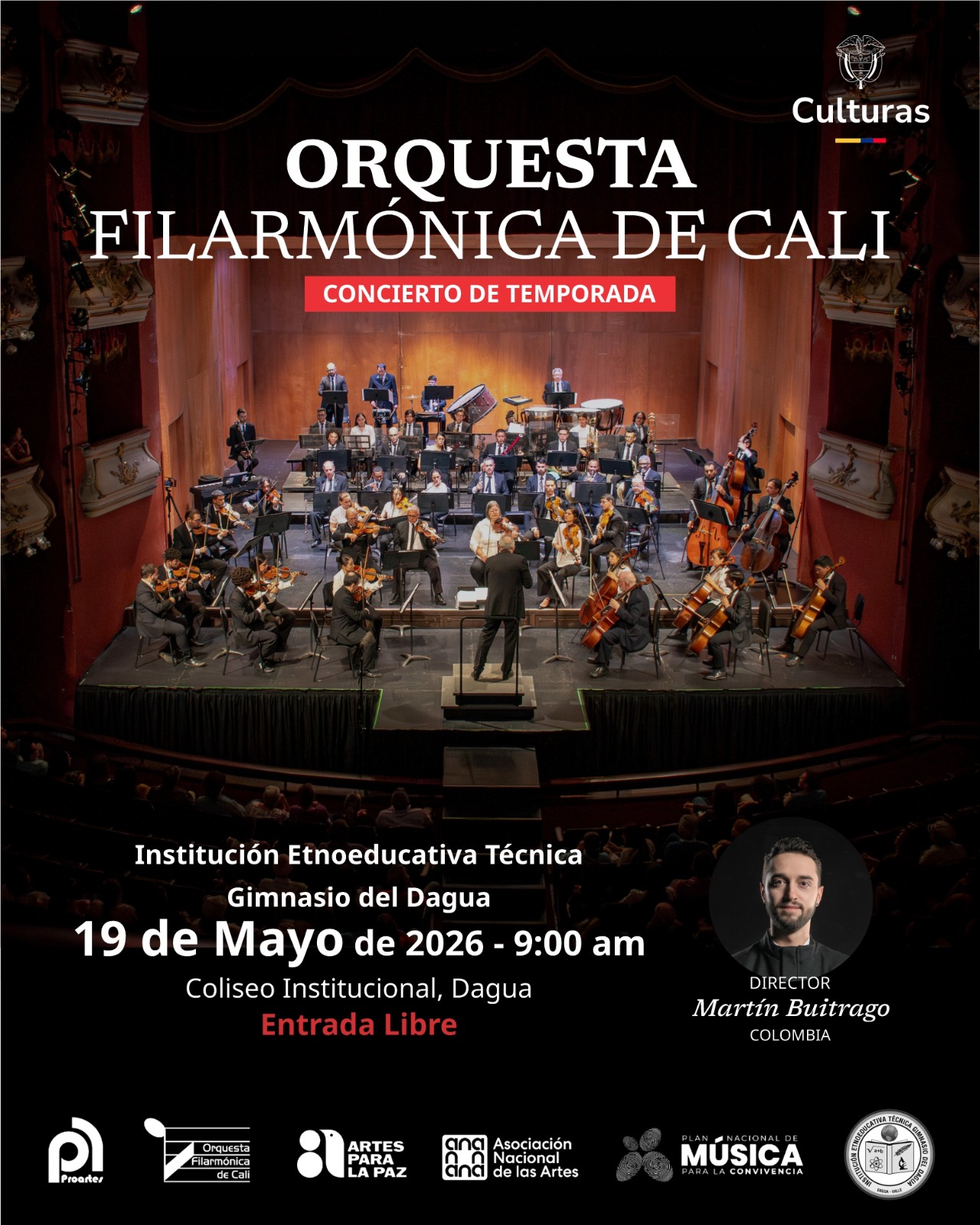 Conciertos de temporada en los municipios – Dagua
